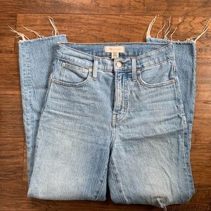 distressed the perfect vintage jean from madewell